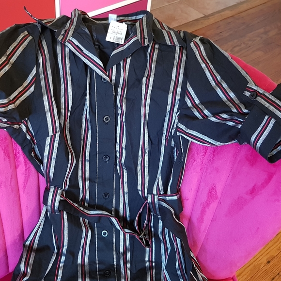 NWT Tristan Preppy Striped Dress - Picture 14 of 14